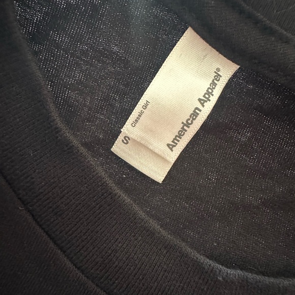 American Apparel Classic Girl Black Rock And Roll Hall Of Fame Museum Tee Small - Picture 7 of 7